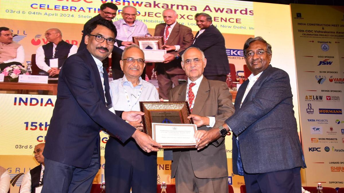Ramky Infrastructure Limited Triumphs with Multiple Accolades at 15th CIDC Vishwakarma Awards 2024